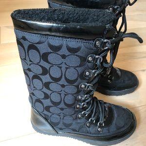 Coach Winter Boots Size 5.5